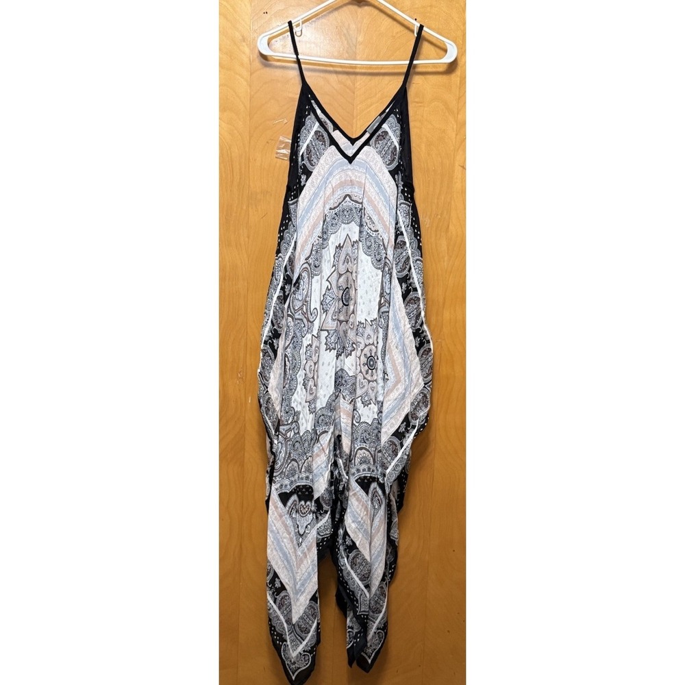 Vince Camuto Womens Handkerchief Dress Swimsuit Cover Up One Size